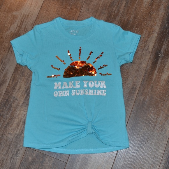 BCG - Blue T-Shirt- Make Your Own Sunshine - Picture 1 of 4